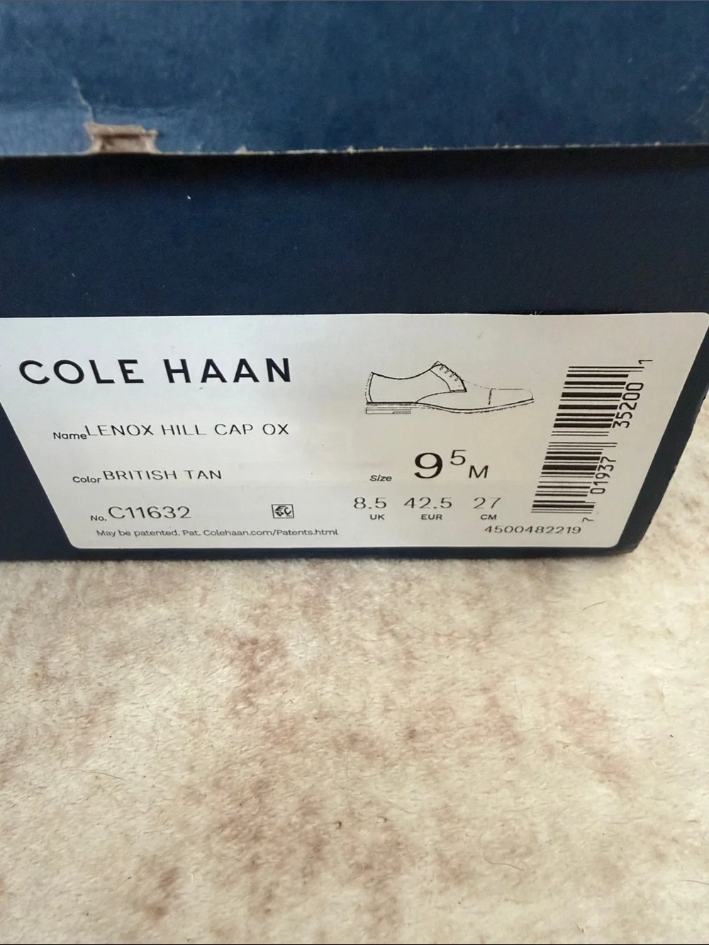 Cole Haan Men's Lenox Hill Oxford Derby Shoes